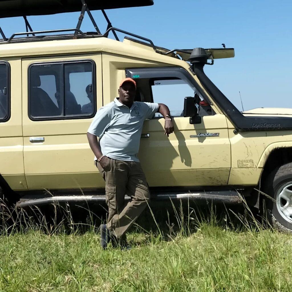 About 5 John Kariuki – Founder of High End Safari Trips Africa, standing in the foothills of Mt. Kenya